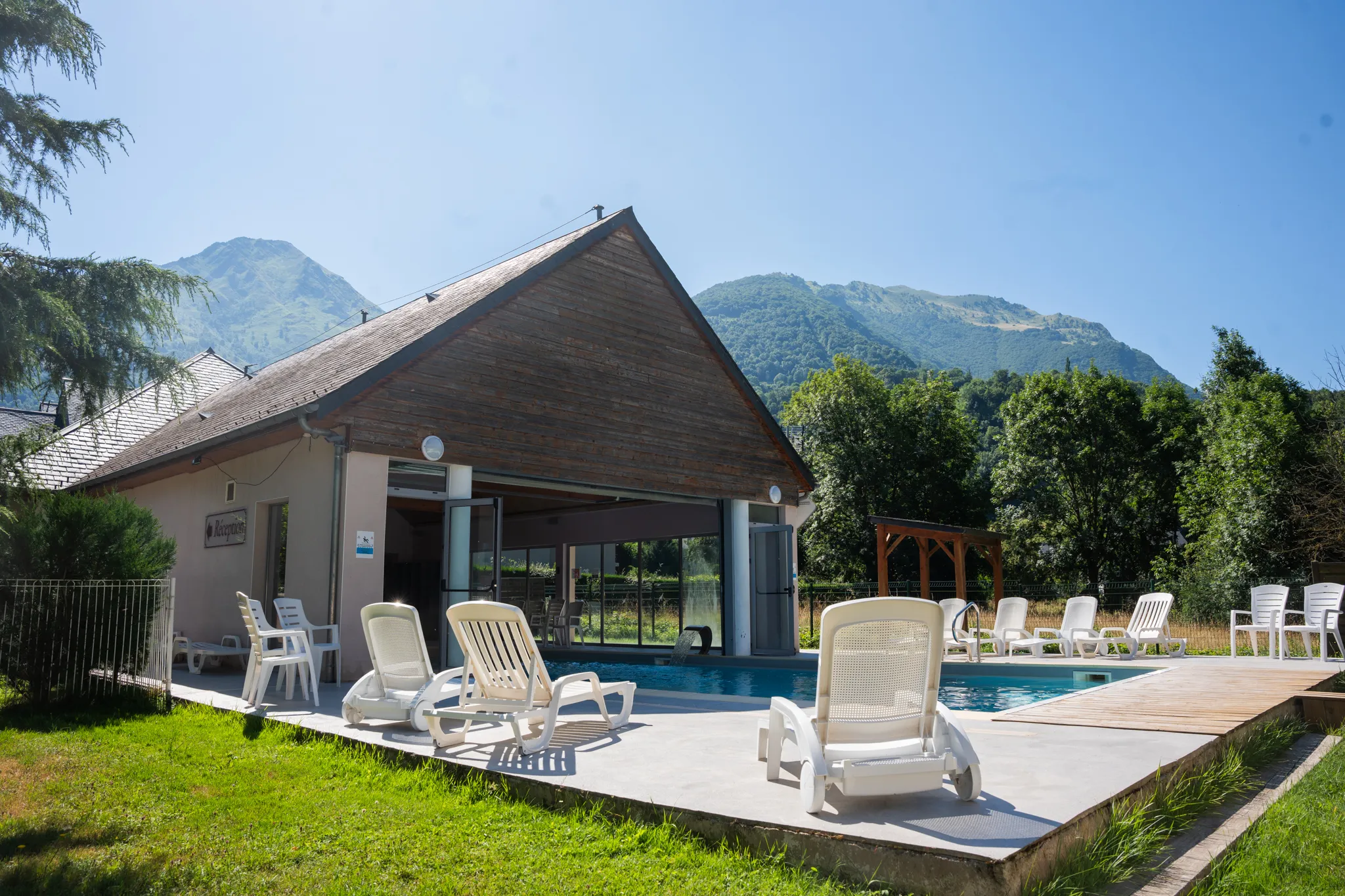 Photo de la piscine chauffée