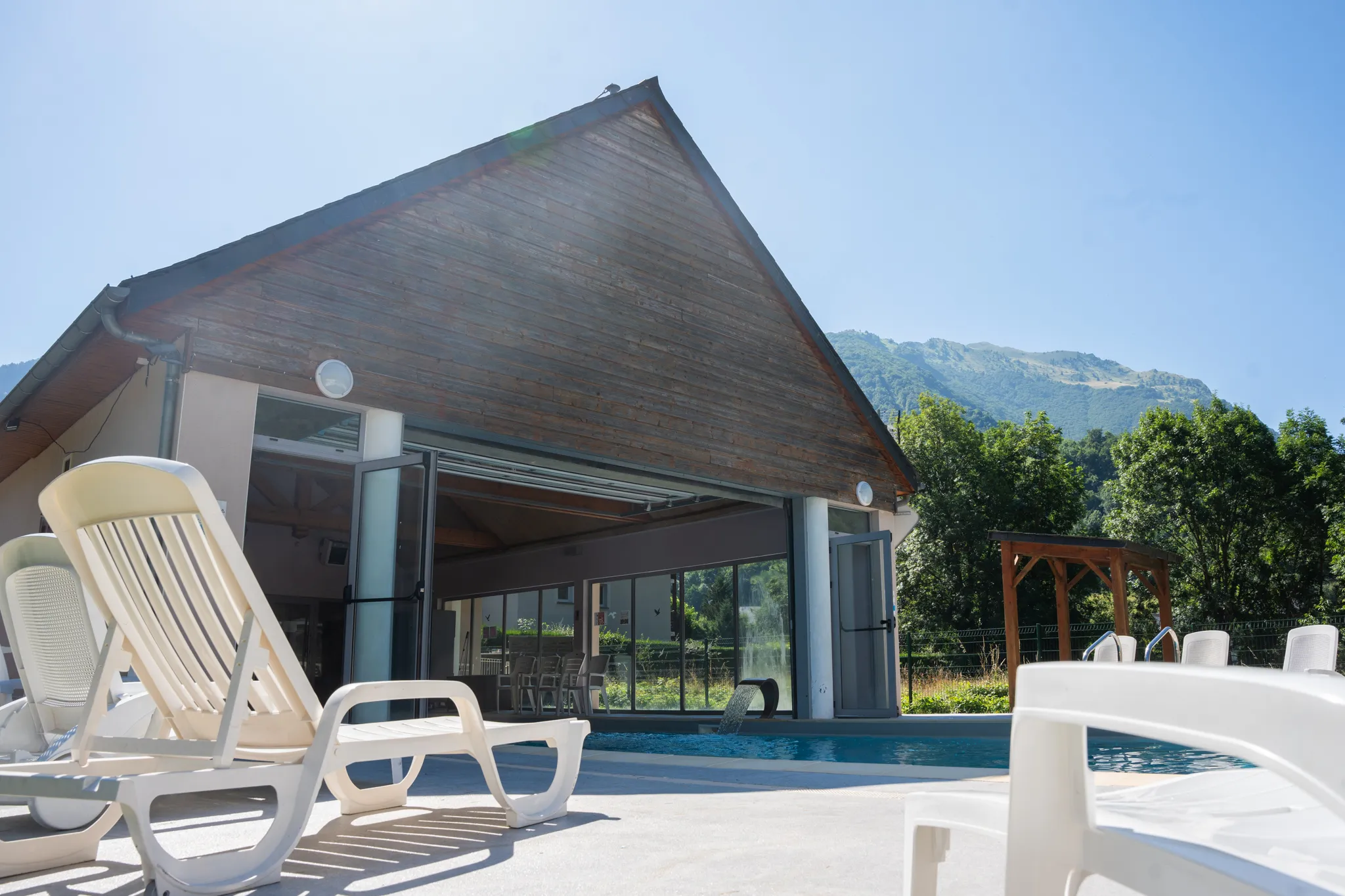 Photo de la piscine chauffée