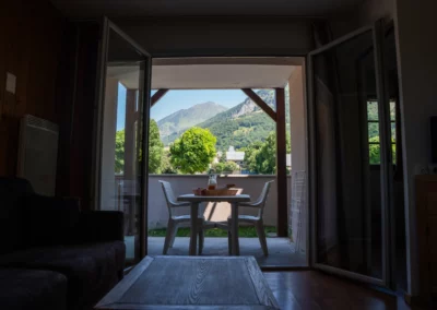 Vue d'un appartement