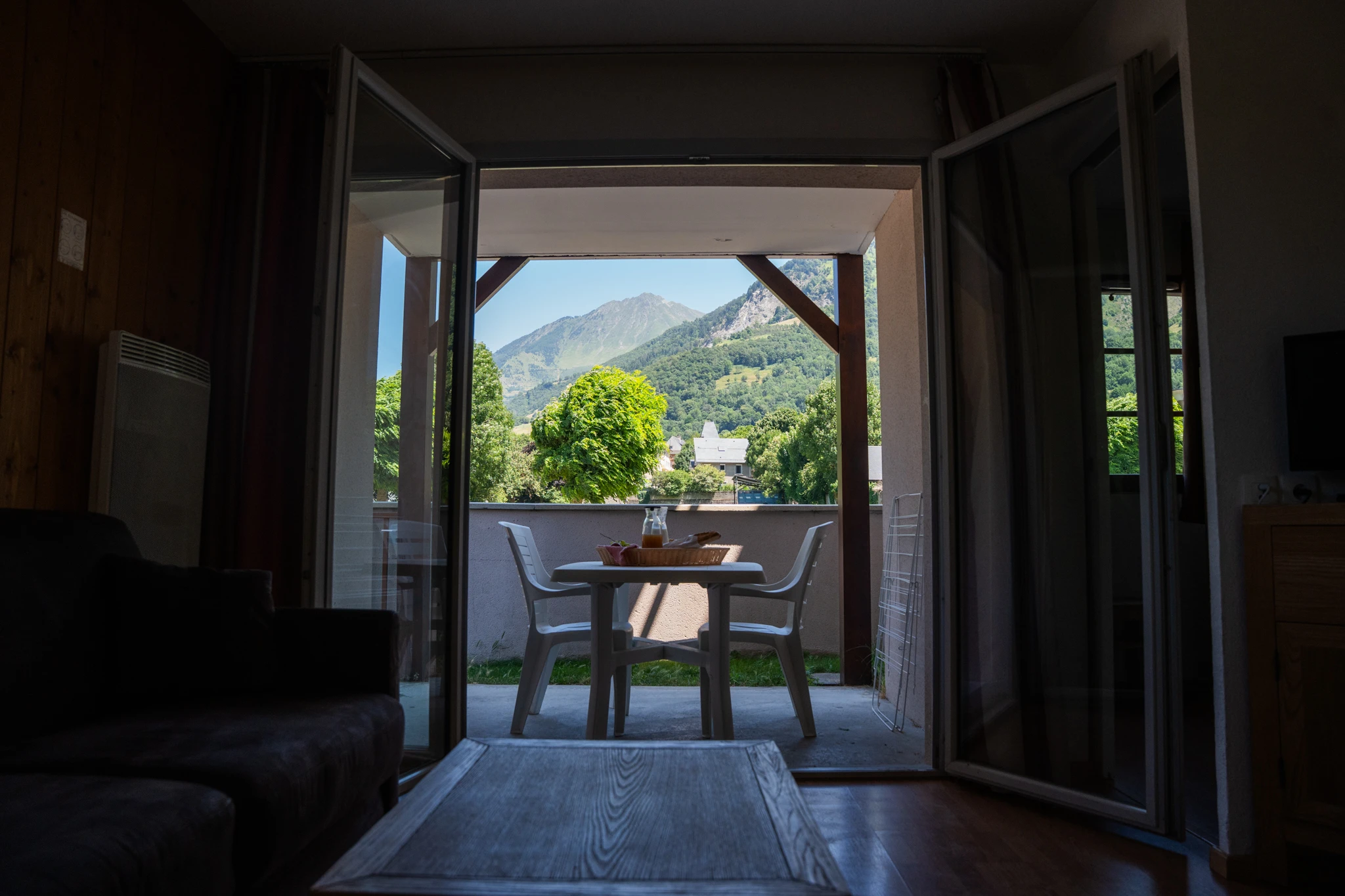 Vue d'un appartement