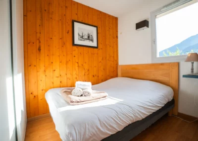 Chambre double dans la résidence Val de Roland