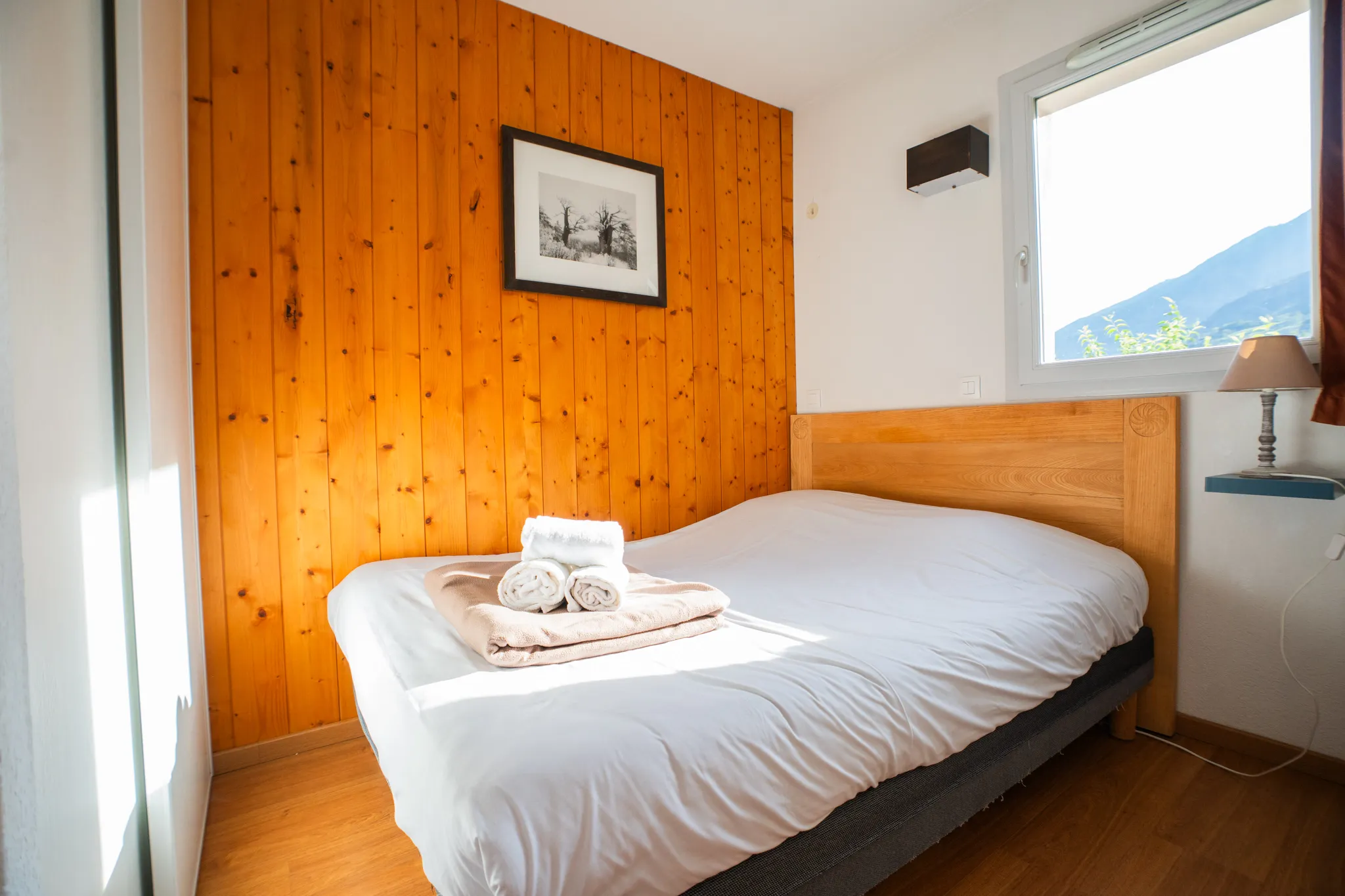 Chambre double dans la résidence Val de Roland